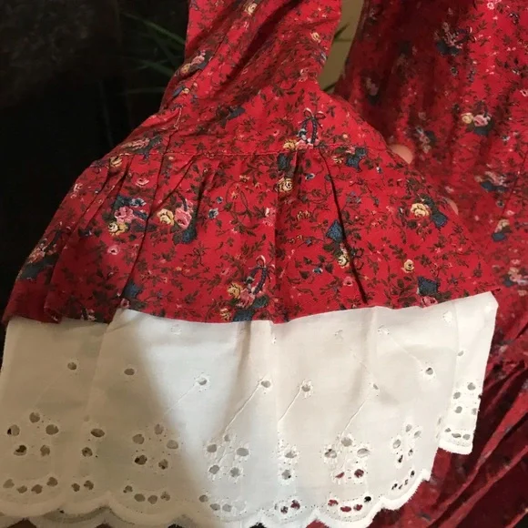 Recollections Victorian vintage floral print dress - Picture 6 of 8